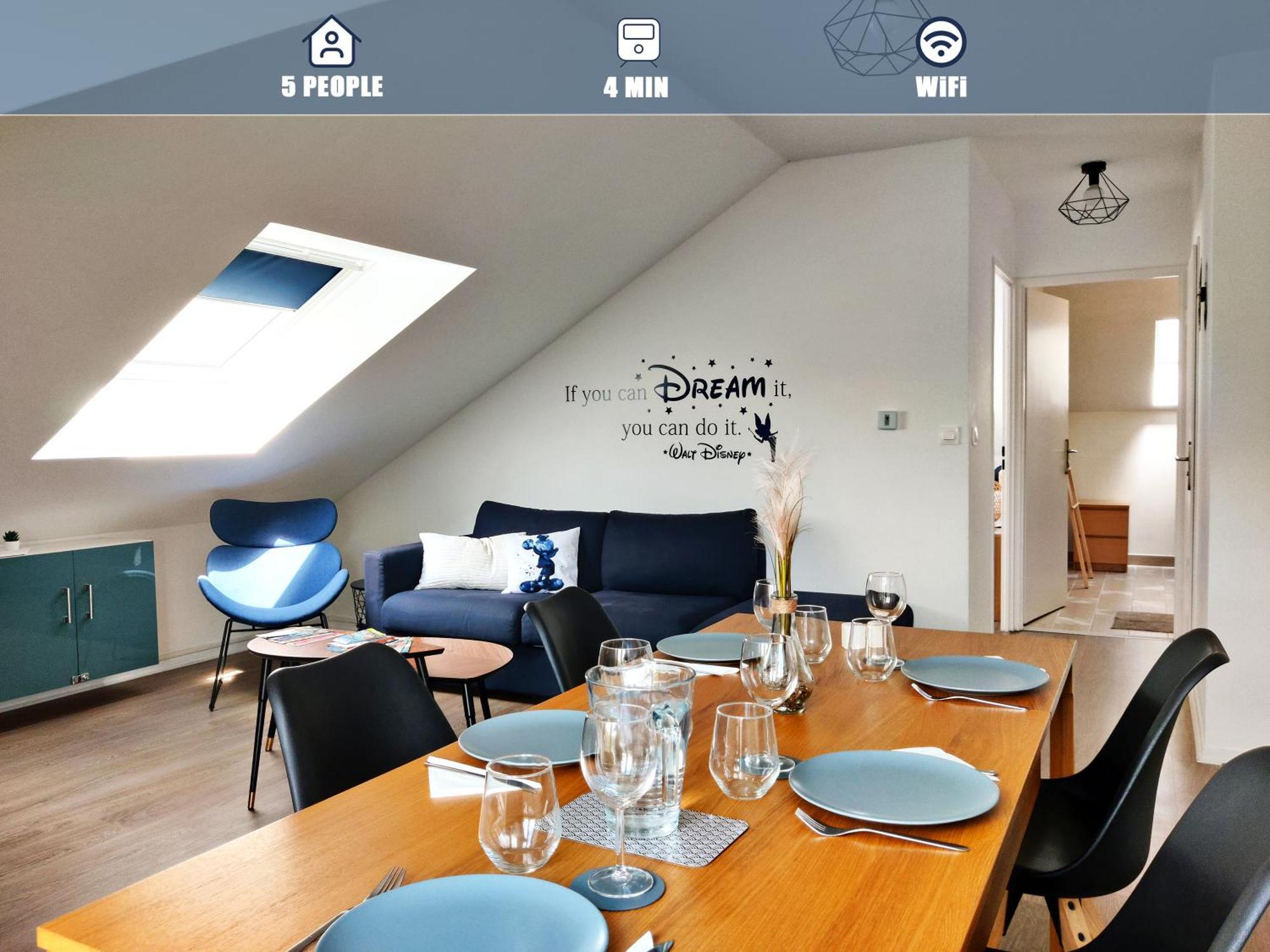 Akela - Appartement A 12Mn De Disneyland Paris ! บุสซี-แซ็ง-ฌอร์ฌ ภายนอก รูปภาพ